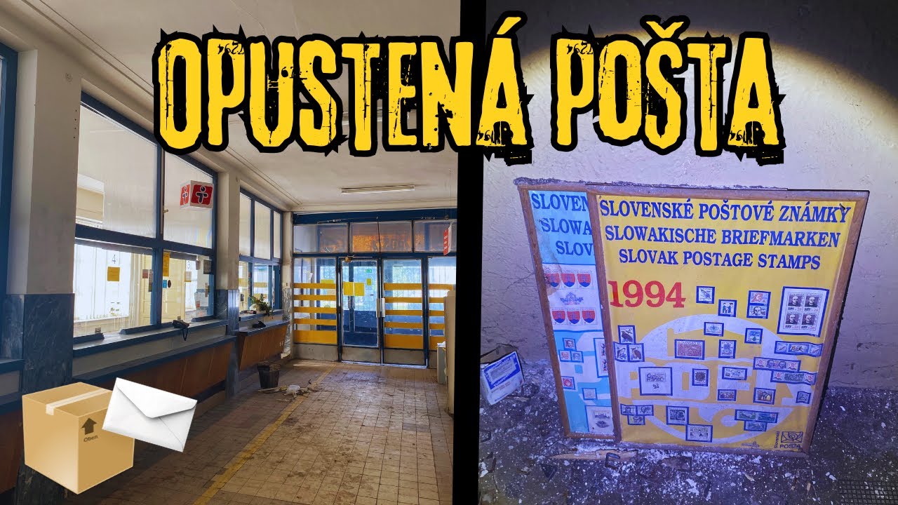 Opustená pošta plná TREZOROV a zaujímavých vecí! | URBEX