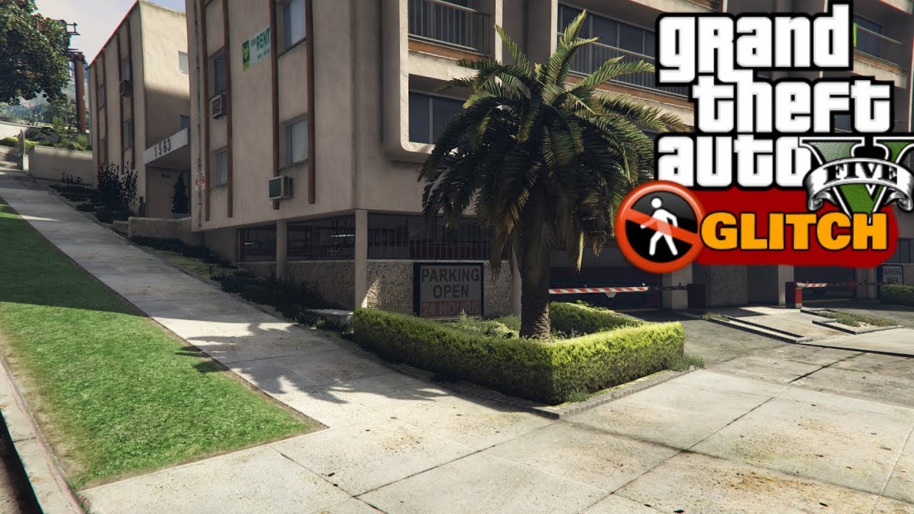 GTA 5 West Vinewood Parking Garage Wall Breach YouTube