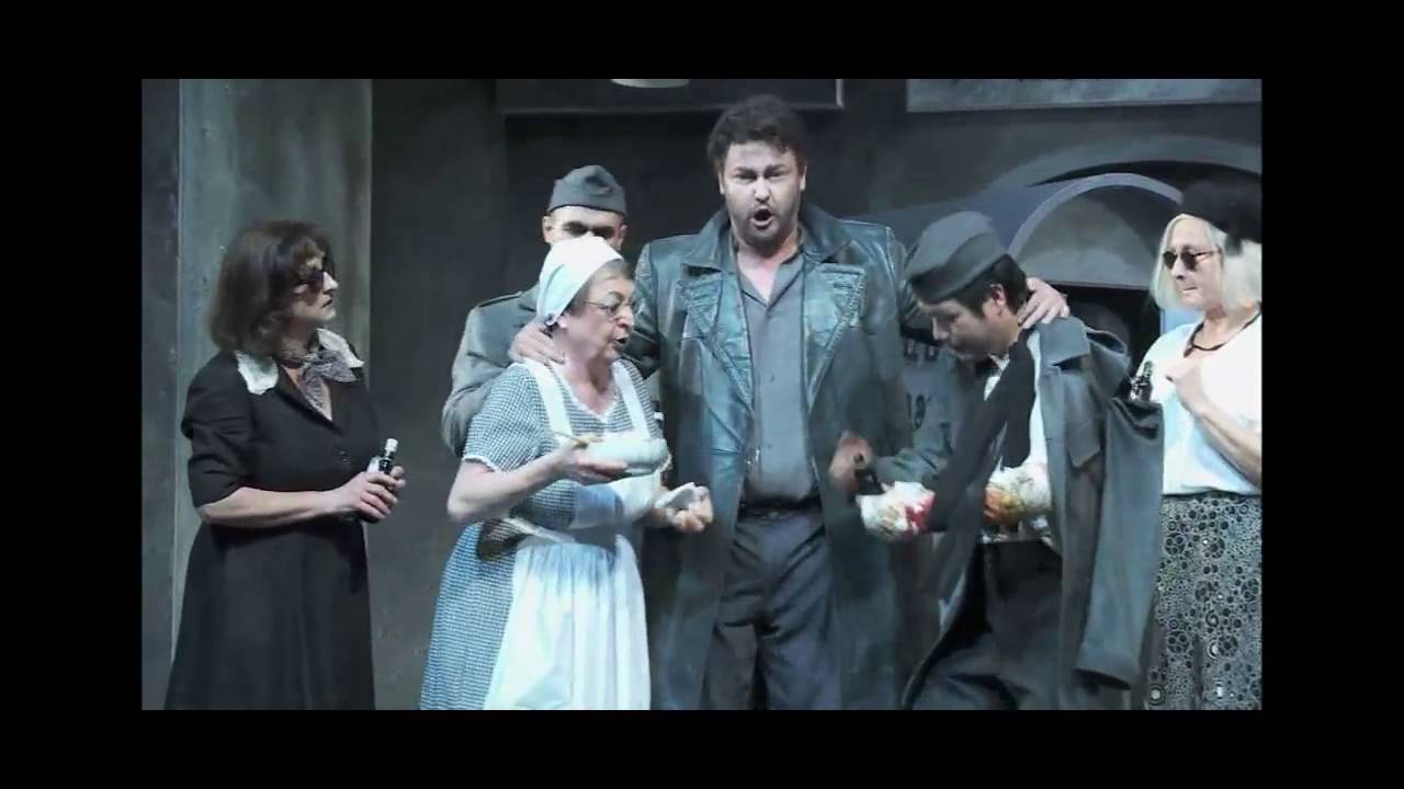 Dulcamara: "Udite, udite, o rustici", Dulcamara: Jens Waldig