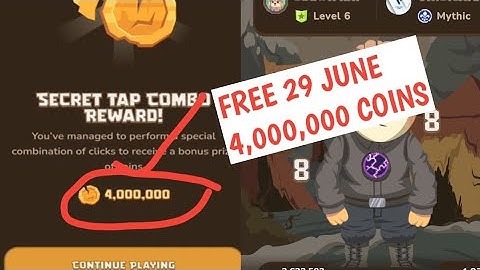 MemeFi daily combo for today || 29 June get free 4,000,000 coins now #bitcoin #binance #crypto