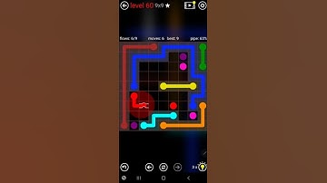 How To Solve Flow Free Bridges Bonus Pack Level 60 9x9 Board Walk Through Solution Walkthrough