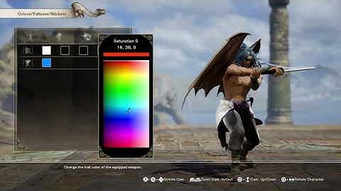 How to make SASUKE CS2 from NARUTO SHIPPUDEN in Soul Calibur VI