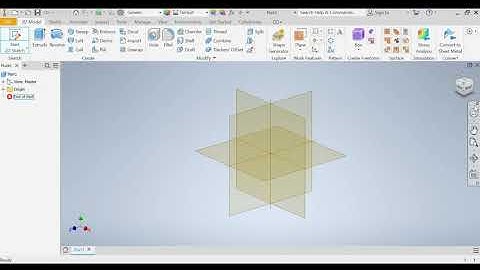 CAD Inventor- Understanding of Navigation and Using Tools