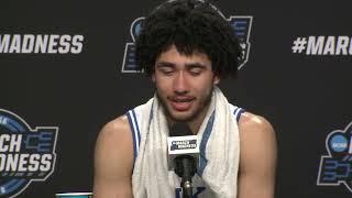 Duke postgame press conference with Jon Scheyer, Jeremey Roach and Jared McCain