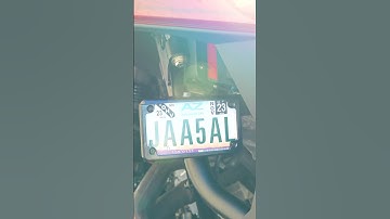 Our favorite PRO R license plate mount kit!