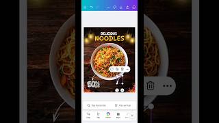 How to use canva on mobile #canvapro #canva #graphicdesign #editor #poster #shorts #shortvideo