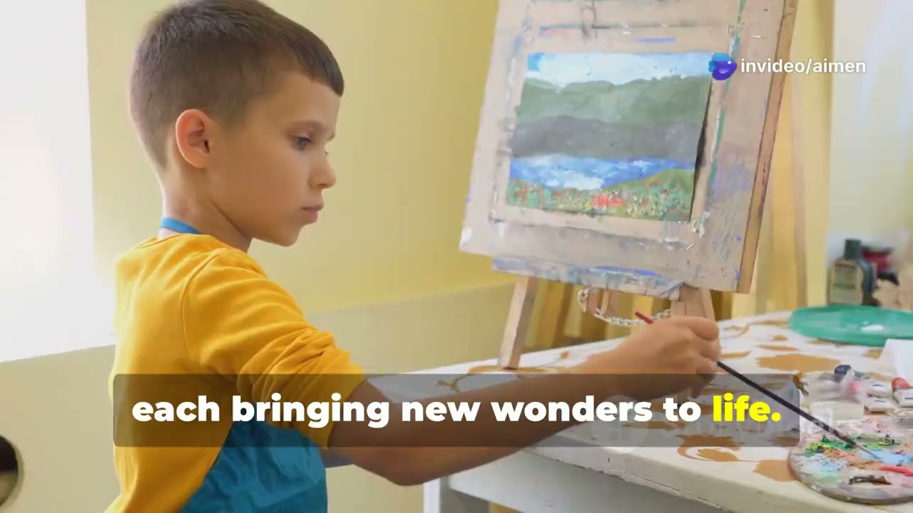 The Magical paintbrush | children's story