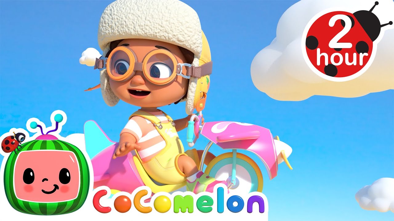 Airplane Song + More Nursery Rhymes & Kids Songs - CoComelon 