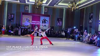 1st place | Lalith & Jinna | World Open Dance Show
