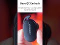 Bose QC Earbuds Sound Sample