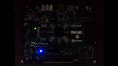 ZedBoard LED control