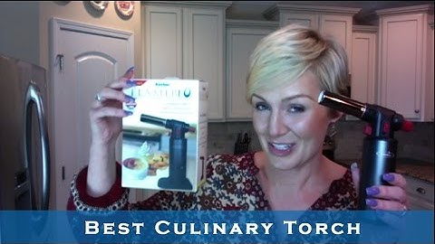 The Best Creme Brulee Culinary Torch | Butane Torch | FlameBLU