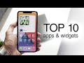 🔥 TOP 10 increíbles apps & widgets para iOS 14