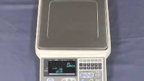 FC-i / FC-Si Series High-Performance Counting Scales Pt1 | A&D