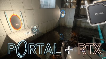 What Aperture Science Looks Like IRL  • Portal with RTX