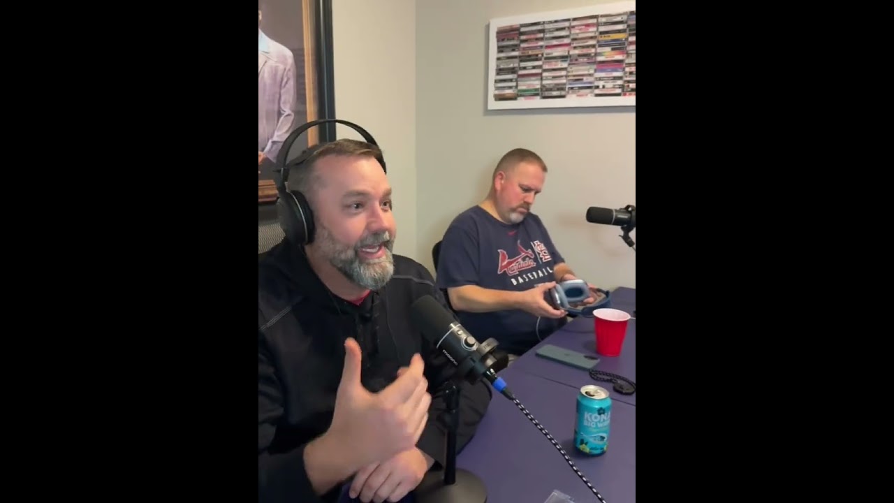 A quick studio sound test before our first recording session this week! #tutp #podcast #trivia