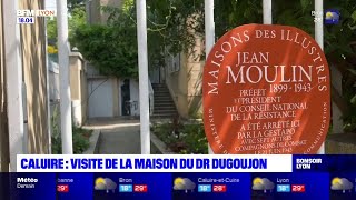 Caluire-et-Cuire : visite de la maison du Dr Dugoujon, où Jean Moulin a été arrêté par Klaus Barbie