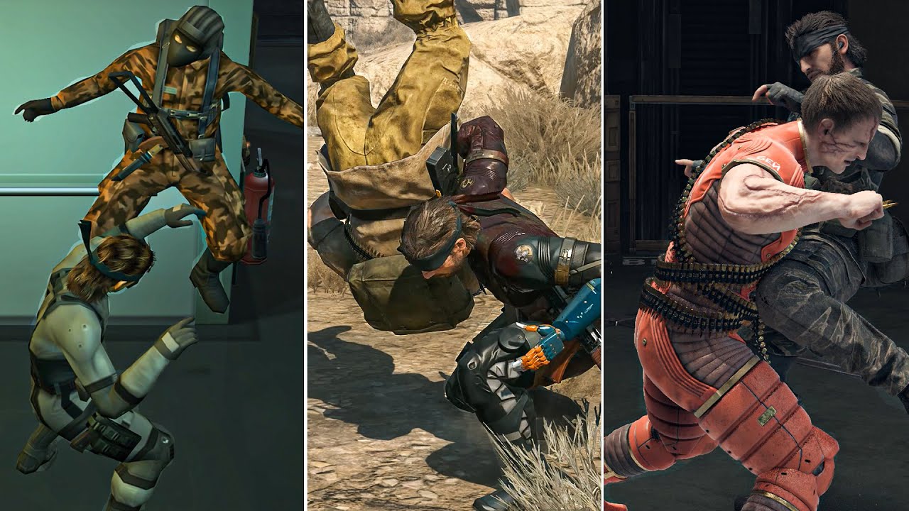 Эволюция CQC the Metal Gear