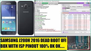 SAMSUNG J200H 2016 DEAD BOOT UFI BOX WITH ISP PINOUT