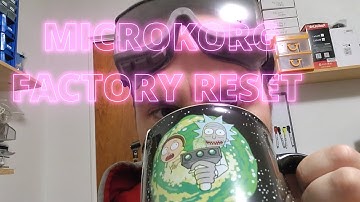 MicroKORG Factory Reset Guide – Fix Bugs & Restore Settings