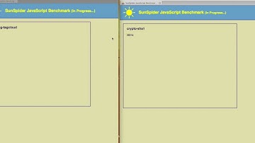 Javascript Benchmark - Safari 4 Beta and Firefox 3