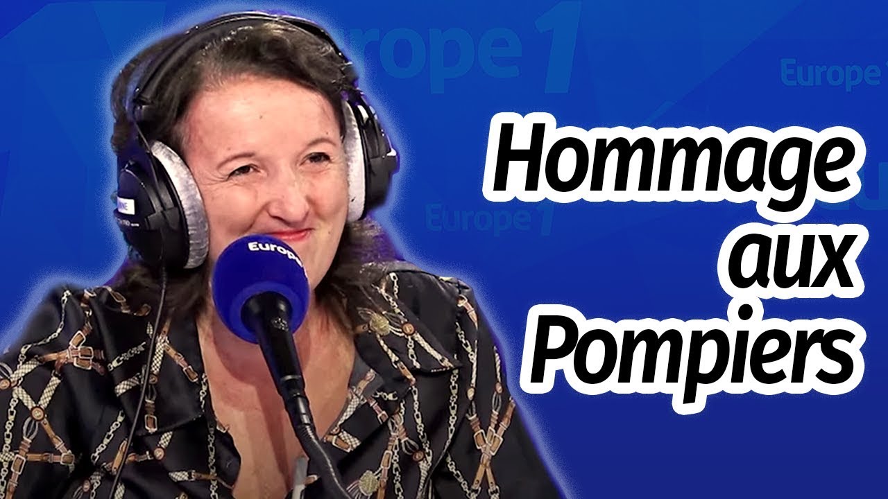 Anne Roumanoff : son hommage aux pompiers