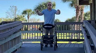 Introducing The Motorized Wheellator Walker That Turns Into a Wheelchair