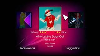 Just Dance - Song List (Wii)