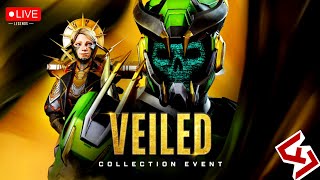 🔴LIVE 🔸New Apex Update 😱 Veiled Collection Event, Caustic Prestige Skin  | Apex Legends Season 16