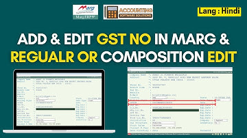 How to Change GST Number in Marg ERP | Step-by-Step Guide to Update GST No. in Marg Software (2025)