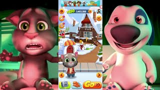 Talking Tom gold Run game gameplay | Tom gold Run | android game gameplay screenshot 4