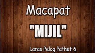 Tembang Macapat Mijil - Pomo Kaki Padha Dipun Eling | Lirik dan Arti/Terjemahan