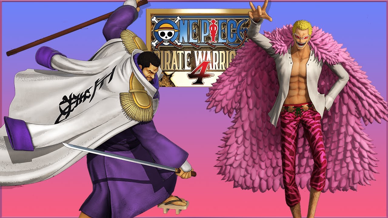 One Piece Pirate Warriors 4 Doflamingo & Fujitora Gameplay ...