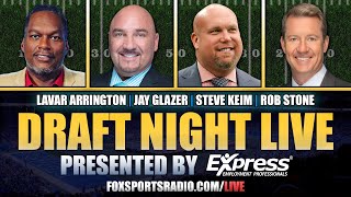 Jay Glazer, LaVar Arrington, Rob Stone, and Steve Keim's Draft Night Live Highlights