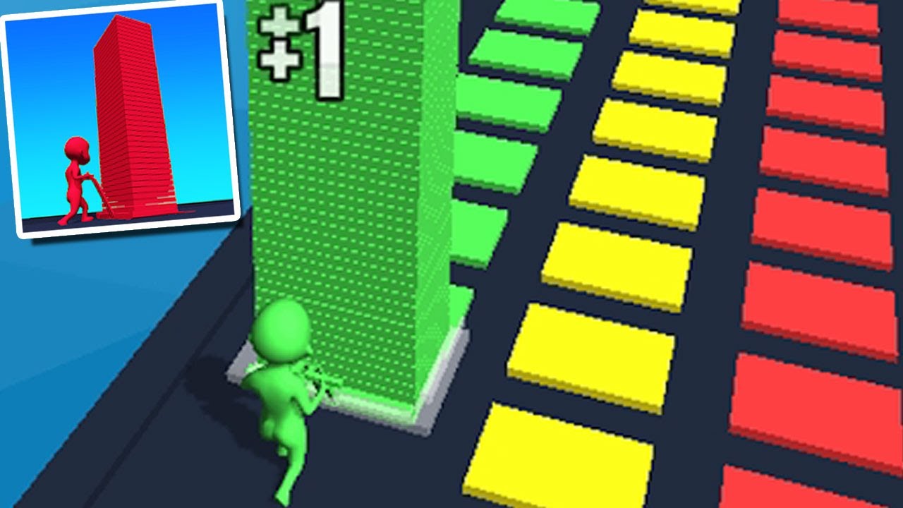 Stack Colors! (By VOODOO) Gameplay Level 1-11 (Android iOS) - YouTube