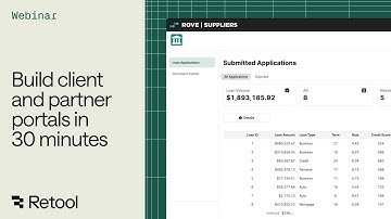 Externalize your apps: Build client and partner portals in 30 minutes