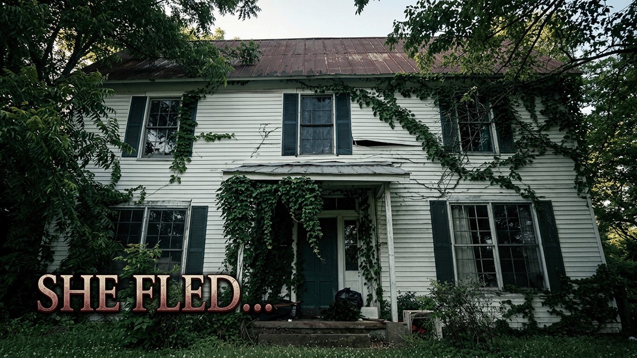 She Had to Flee with Her Daughters From This Abandoned House!