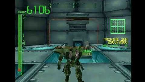 Armored Core (PS1) - Project Phantasma Mission 12B: Destroy Secret Base