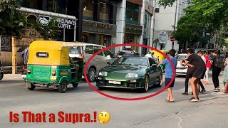 Toyota Supra🥵| From Kerala Visits Bangalore| public Reaction| Supercars in India🇮🇳