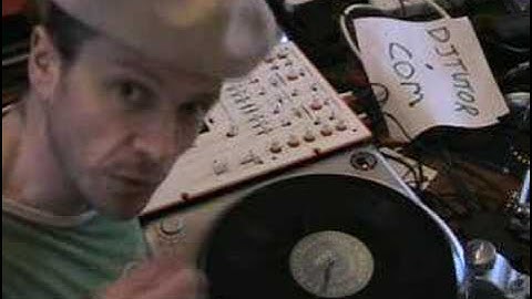 Lesson 3 Turntabalist scratch move for the beginner