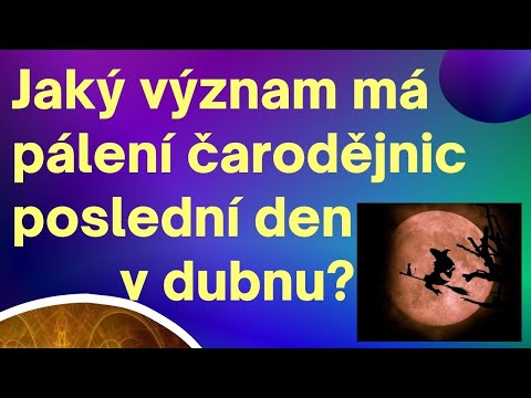 Video: Jaký je význam čarodějnictví?