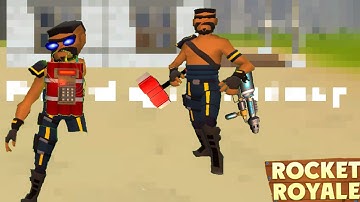 Rocket Royale pretending to be a decoy