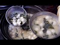 대구에서만 먹을수 있는 동글 쫀득 찹쌀 새알 수제비 | Cute Egg-shaped Sujebi, Kalguksu | Korean Street food
