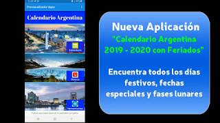 Calendario Argentina 2019 - 2020 screenshot 4