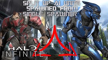 Split Up AI Units Spawned From Single Spawner | Halo Infinite Forge Tutorial
