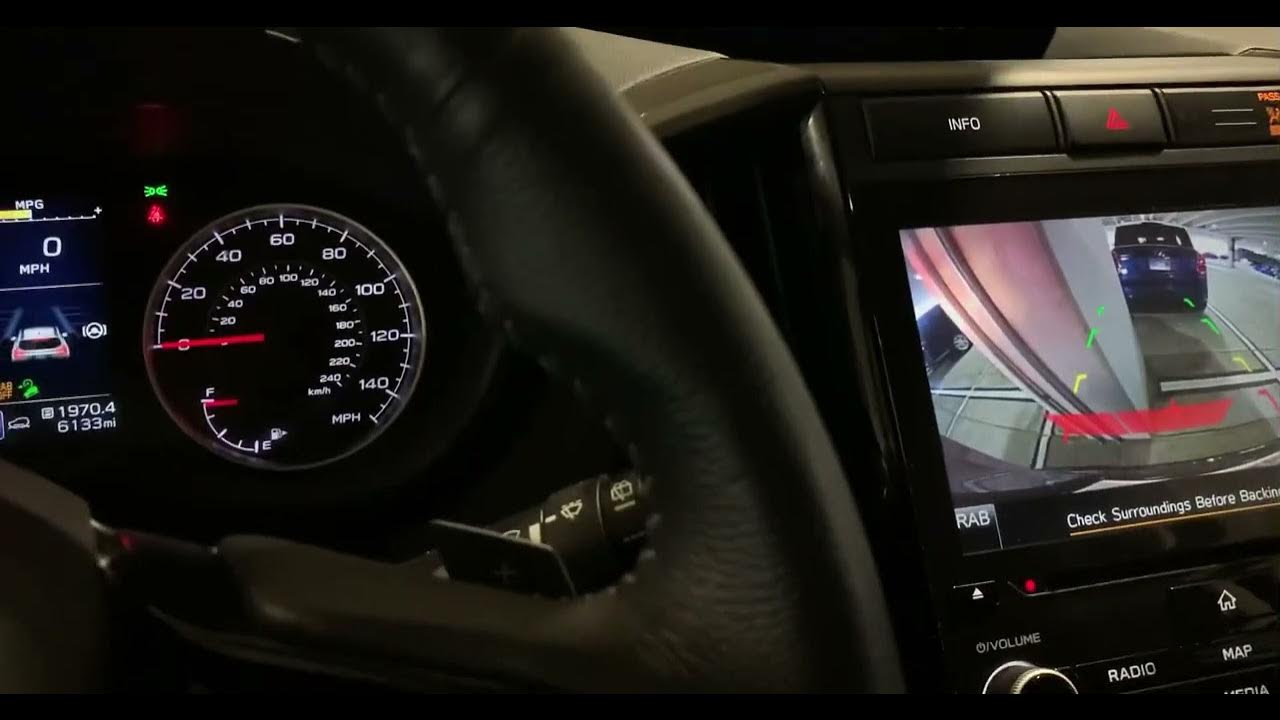 Subaru Rear Automatic Braking (RAB) demonstration - YouTube