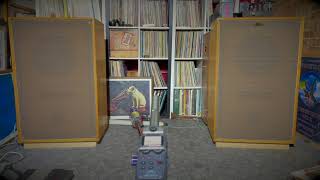 Altec 604 C Testing the pair for the first time