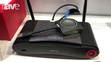 Integrate 2018: Barco Features CSE-200 ClickShare With Touchback on the AV Distributors Stand