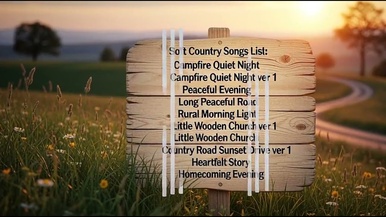 Soft Country Songs to Chill & Unwind 🍃🎧