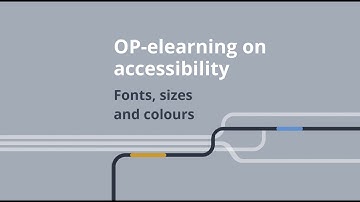 Fonts, sizes and colours